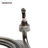 SNDHEATER 220V 380V Electric Water Heating Element 140x30mm Annular Round Heater Coil M12 Thread 201/304 Stainless Steel 3KW 4KW