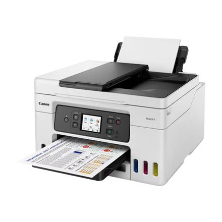 Black White A4/Legal Gx4050 Color Ink-Jet Canon Maxify Fax / Copier / Printer / Scanner
