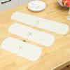 3-Piece Set of Kitchen Sink Drain Board Silicone Non-Slip Mat Drainage Mat Faucet Storage Mat