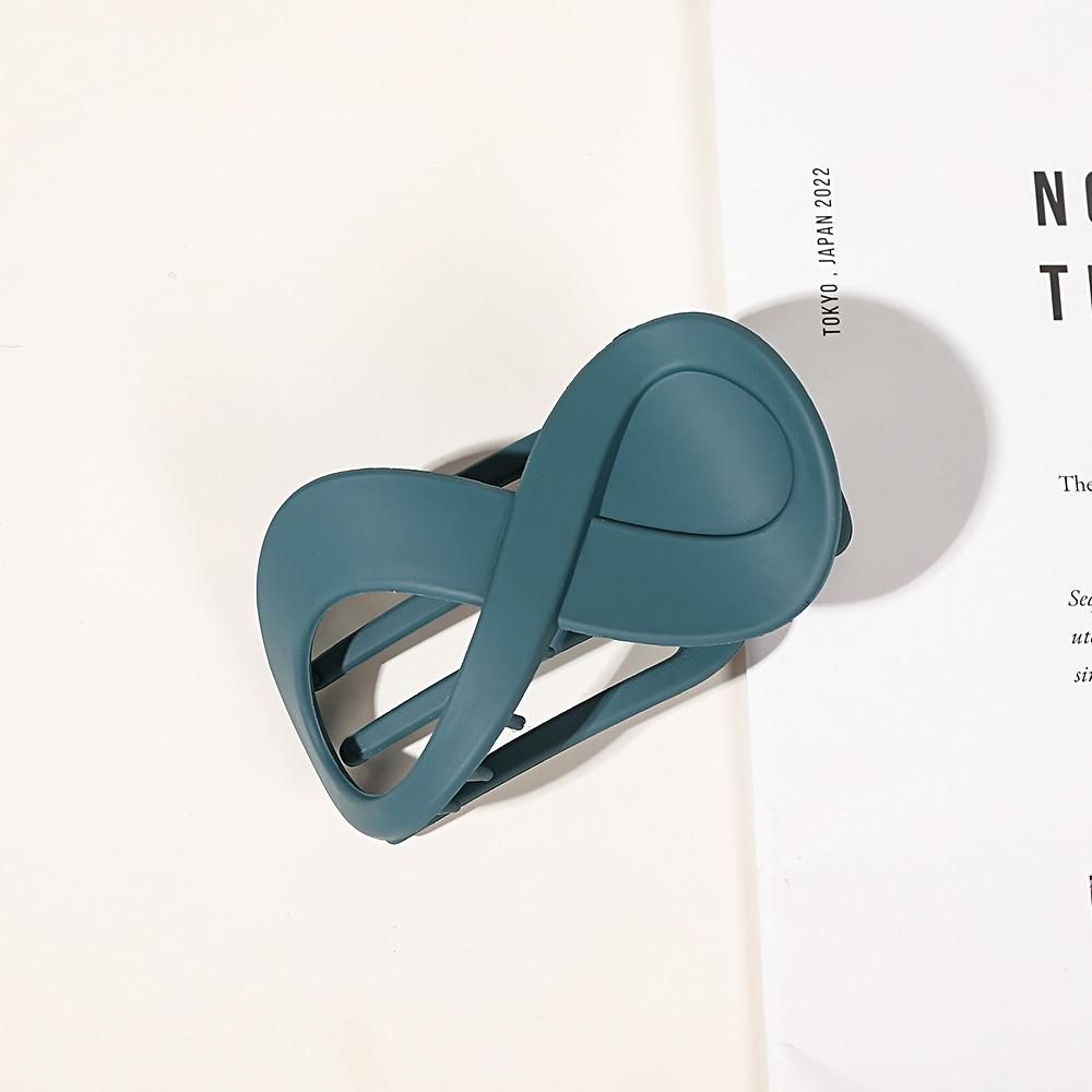 Trend PC Hair Clip Simple 8-shaped Infinity Styling Holder Shark Hair Claw Clip Hair Accessories For Women  New
