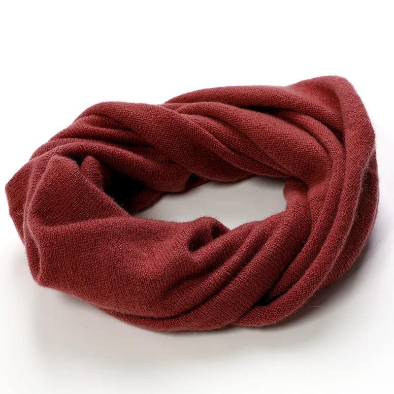 

Женский шарф-труба шерстяной кольцо на шею мужская манишка из кроличьего пуха шарф-хомут шарф-труба кроличий кашемир мягкий вязаный аксессуар унисекс