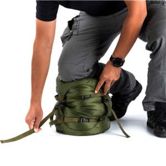 OneTigris 25L Sleeping Bag Stuff Sack Storage Bag Compression Bag Camping Outdoor (Green-25L)