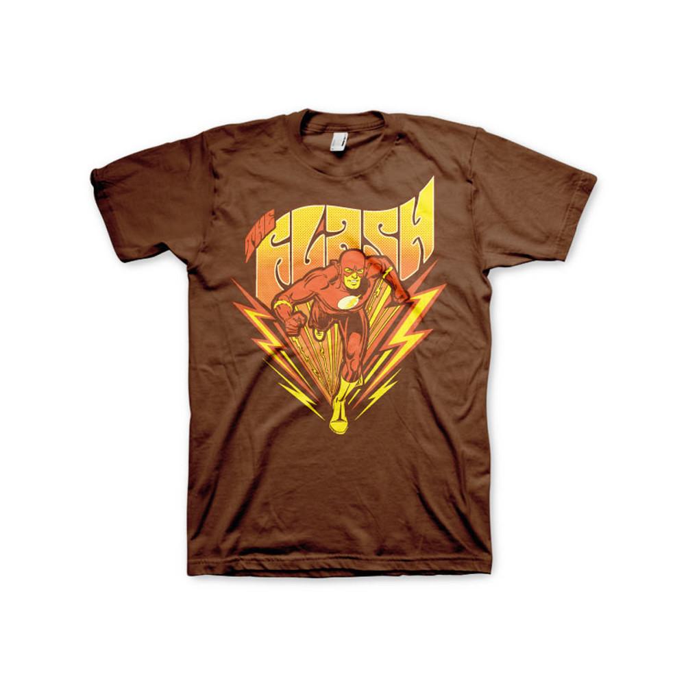 Officially Licensed The Flash Classic Mens T-Shirt Sizes S-XXL- XXXXL