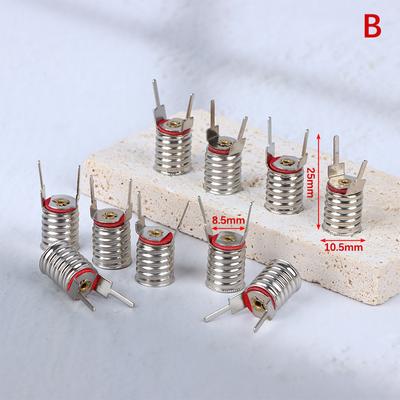 10 Adet E10 Lamba Tabanı Tutucu Ampuller Işık Tabanı Soket Ev Deney Devresi