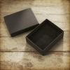  Black Packing Box for Necklace Rings Keychain Gift Jewelry Package