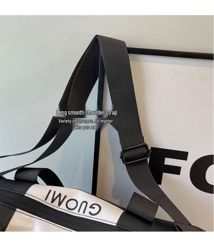 Waterproof Yoga Sports Bag with Shoe Compartment - Large Capacity for Travel