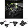 22mm Universal Motorcycle Handlebar Headlight Brake Fog Lights Horn Dual Button Switch Model B