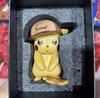 Boxwood Hand-carved Pikachu & Gengar Sandalwood Desk Ornament Gift