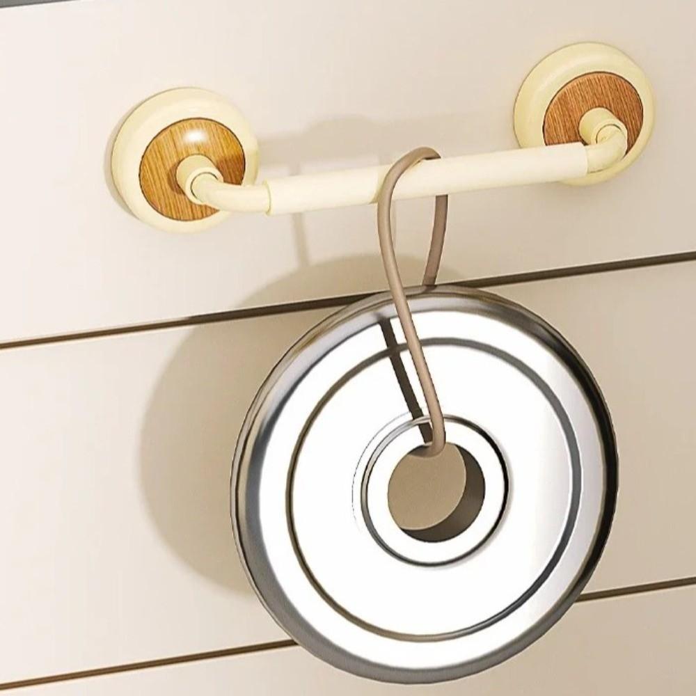 Removable Suction Cup Door Handle Anti-slip Wardrobe Door Handle Glass Door Handrail  Bathroom