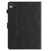 For Lenovo Tab P11 Case Honeycomb Printed Leather Tablet Cover with Card Slot