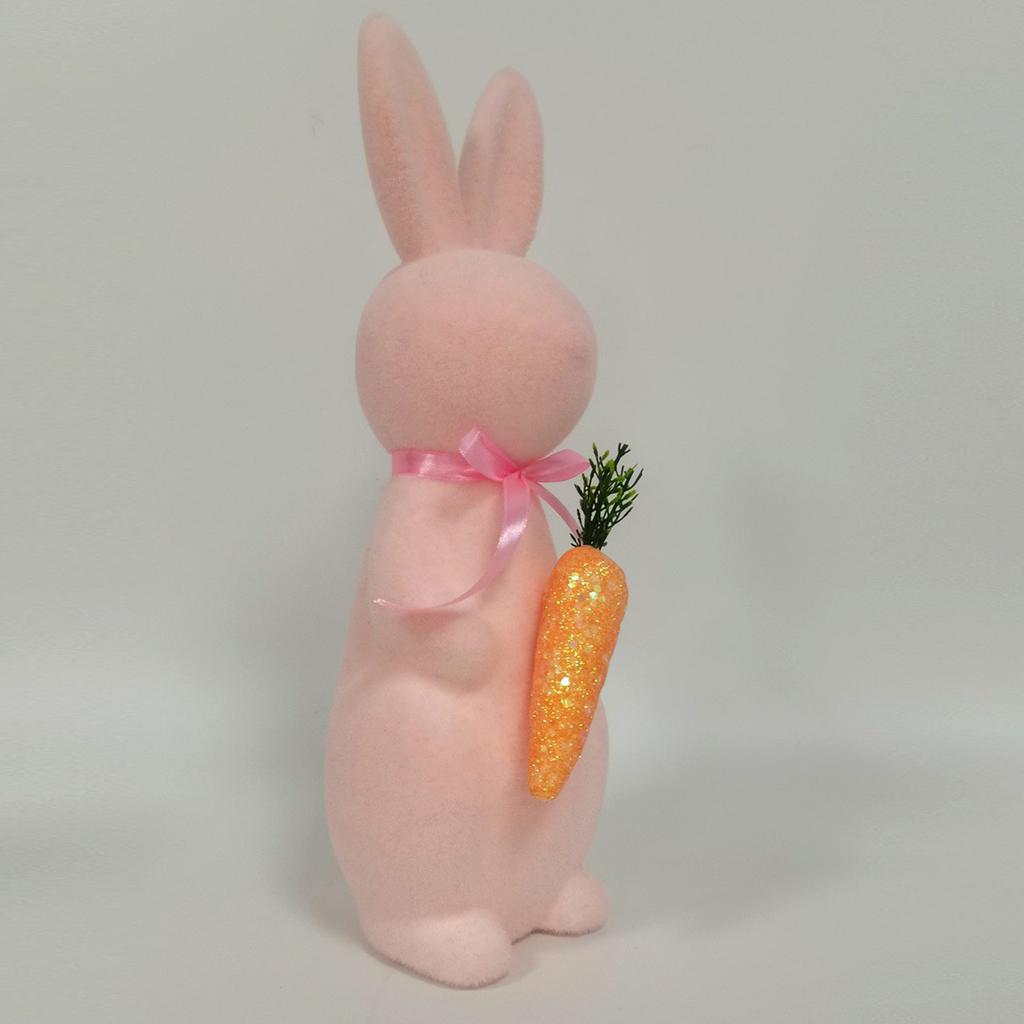 Velvet Easter Decoration, Spring Table Decoration, Central Display Item (indoor), Easter Family Party Decoration.