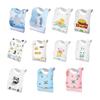 10Pcs Disposable Feeding Bibs Cotton Bib for Toddlers Newborns Cotton Drooling Apron Baby Burp Cloths Feeding Bibs