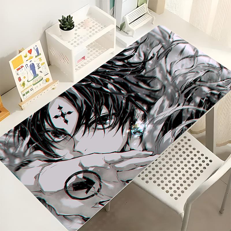 Mouse Pad Gamer Computer Gaming Extended Mousepad Hhunter x Hhunter Desk Mat Chrollo Keyboard Pad Laptop Japan Anime Mouse Mat 800x300x2mm
