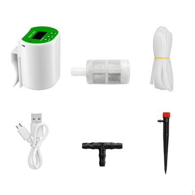 Micro-Irrigation Irrigation Kit with Timer Timed for Potted Plants, Balcony
