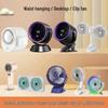 New USB Rechargeable Folding Fan: Long Battery Life, Retractable Design for Indoor/Outdoor Use