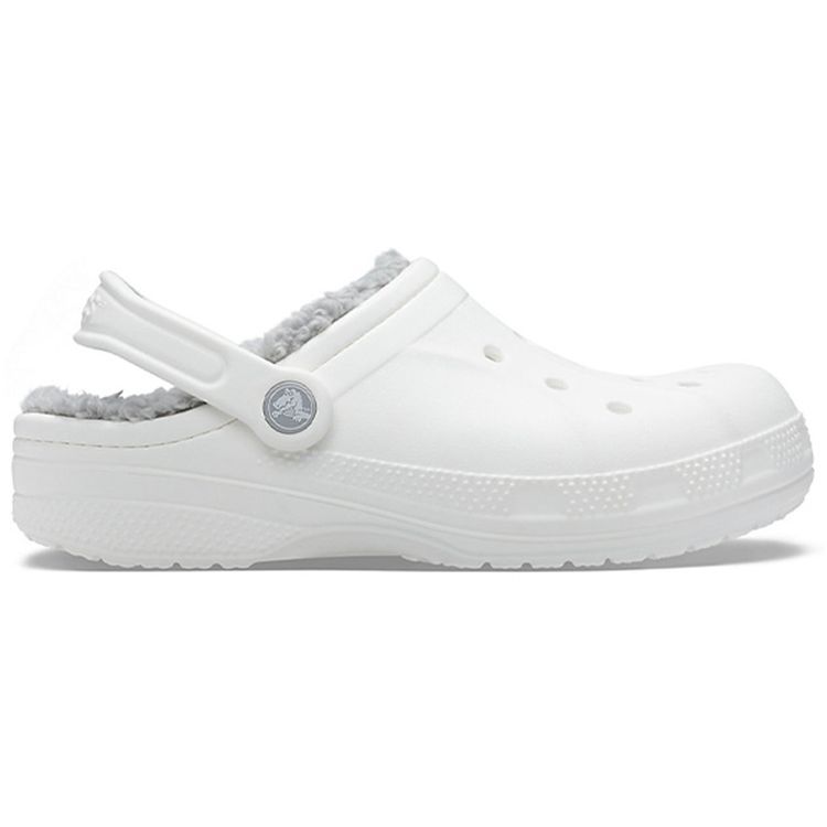 Crocs Ralen Eva Classic Warm Cotton Perforated Clogs Unisex Clogs White 16244-11H