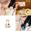 Pendant Cute Plush Of The Little Flower Cat Phone Chain Bag Hanging Decoration