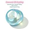 6cm Squishy Pearl Coconut Oil Squeeze Toy Shapeable Slow Rising Stress Relief Toy Vaseline Material Stress Ball Decompression Fidget Sensory Toy
