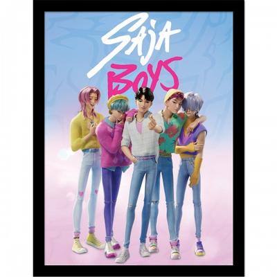 K-Pop Dämonenjäger Saja Boys Gerahmtes Poster