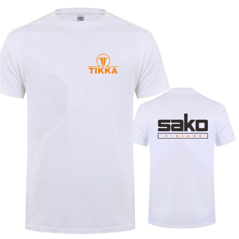 Tikka By Sako Finnland Schusswaffen T-Shirts Tees Lässige Kurzarm Baumwolle Unisex T-Shirt Lh252