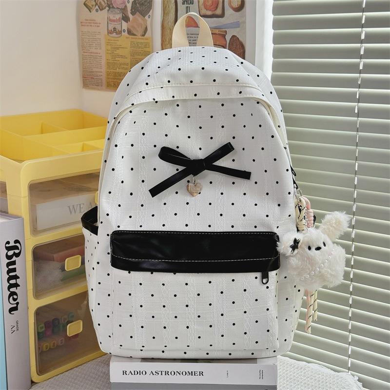 Schoolbag Japanese soft girl sweet schoolbag female college student fashion lace backpack junior high school high school grades 1-1 backpack
