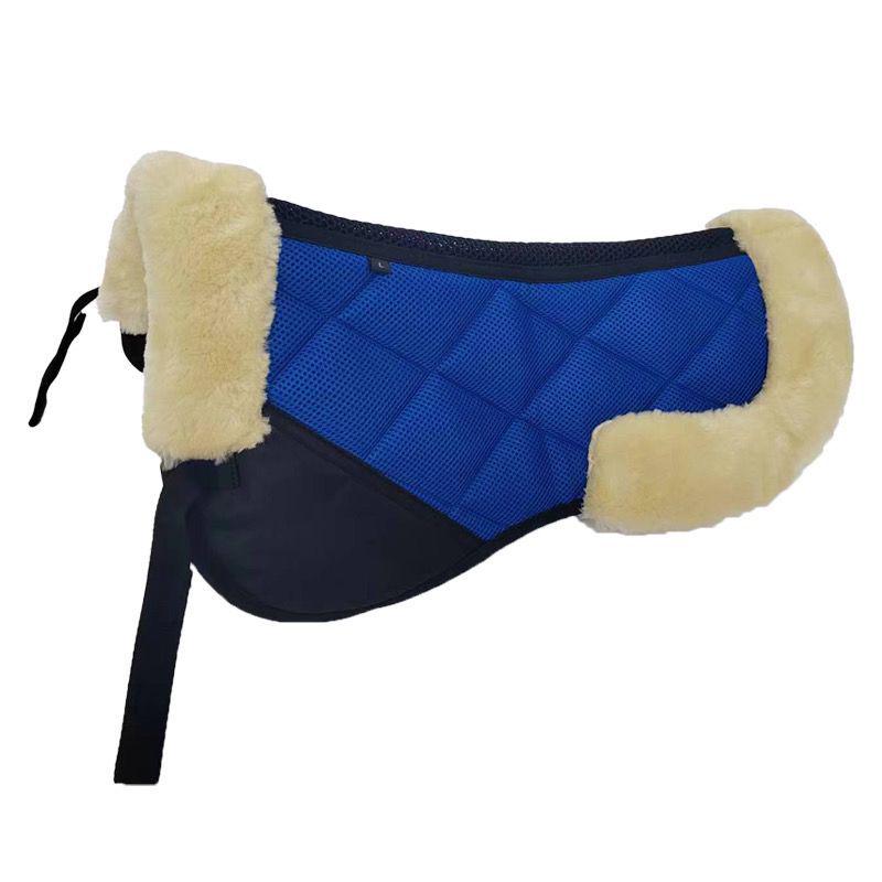 

Plush Saddle Pad: Shock and Sweat Absorbing Equestrian Cushion Default