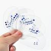 6 Pcs Eyebrow Stencil Eyeshadow Model Card Auxiliary Draw Eye Shadow Makeup Tool