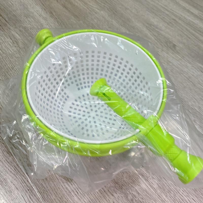New Vegetable Rotating Drain Basket Salad Spinner Washing Dehydration Basket Kitchen Vegetable Centrifugal Washer