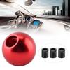 EBTOOLS Car Gear Shift Knob, Universal Manual Knob Circular Spherical (Red)