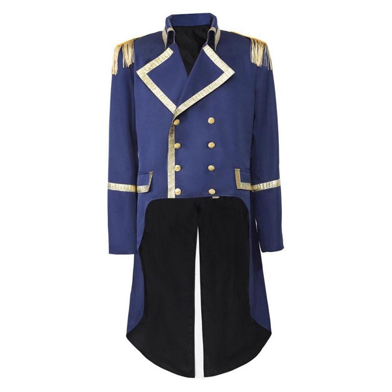 New Medieval Vintage Tailcoat Men's Suit for Cosplay Masquerade