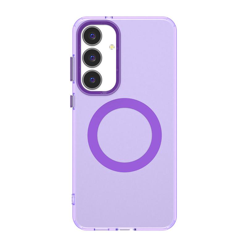 Magnetic For Samsung Galaxy S25 FE 5G Case Magsafe Wireless Charging Cover Samsung Galaxy S25 FE Matte PC Protective Phone Cases