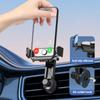 Car Phone Bracket GPS Navigation Stand Car Multifunctional Automatic Clamping Air Outlet Phone Holder for 4-6.9 Inch Cellphone