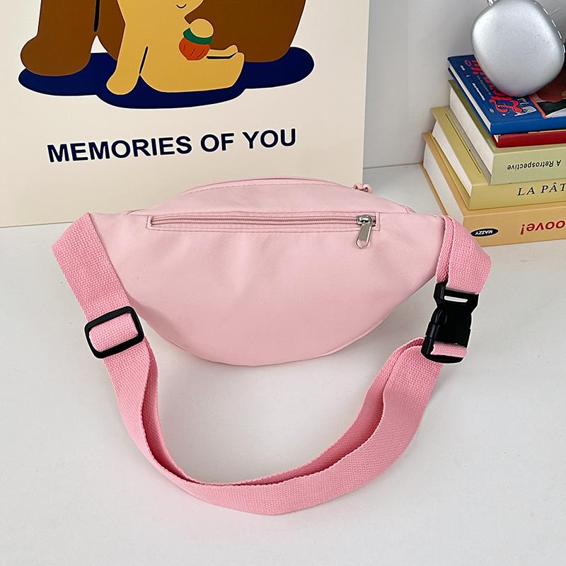 Sports Large Capacity Chest Bag Student Crossbody Bag Women's Waist Bag