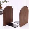 Creative Wooden Bookcases Vertical Table Divider Book Stand Desk Auxiliary Shelf Bookshelf Partition Desk Accessories Study Room