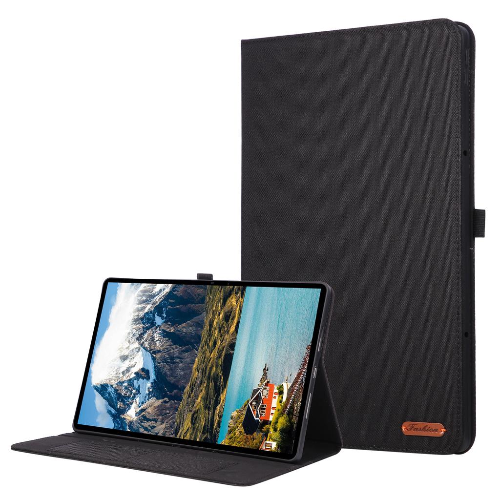 For Infinix Xpad GT Case with Stand Card Holder Cloth Texture Leather Tablet Cover