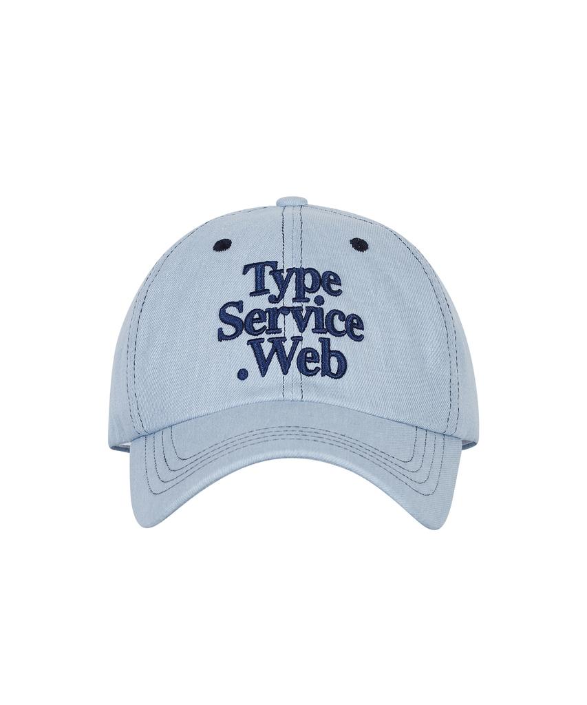 Taibseobiseu Typeservice Web Stitch Cap [Light Denim]