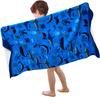 Beach Towel for Kids Velour Terry Blanket Throw for Swimming Bath Travel Camping and Picnic, Flamingo Lobster Octopus.