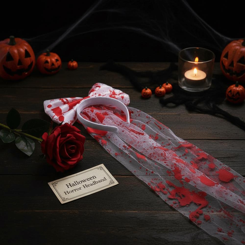 Gothic Style Rose Flowers Headdress Vintage Cosplay Headdress Holiday Dress Up