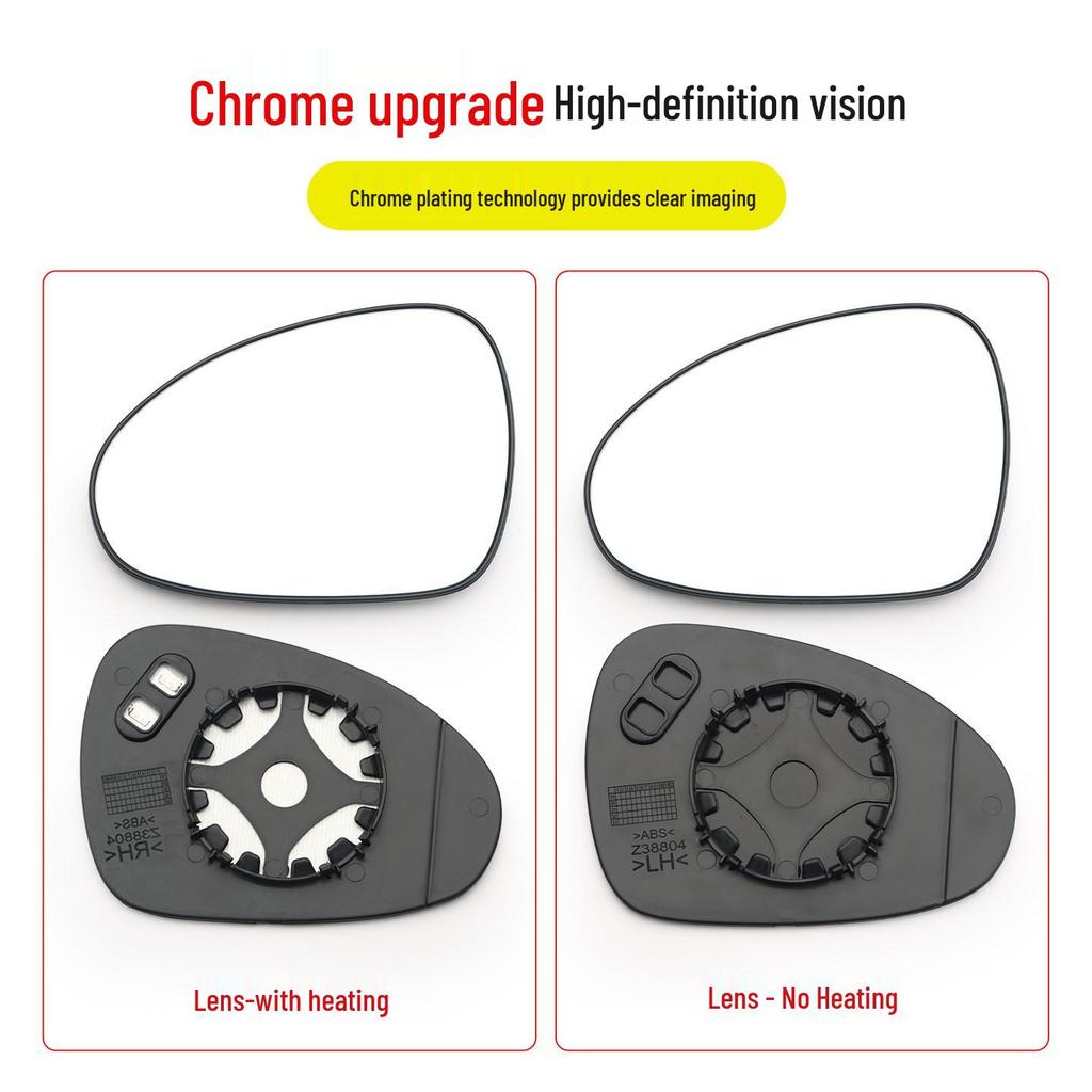 Reflective Reversing Mirror Lens for Chery Arrizo 3, 55 E88 PRO, E Fengyun A8, Oumengda
