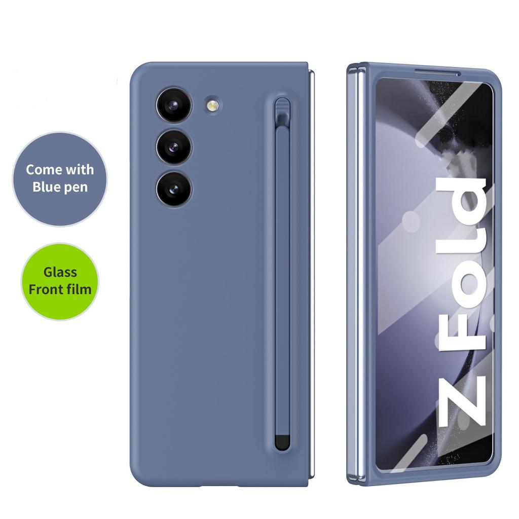 Husă Protectoare Anti-Zgârieturi S Pen pentru Samsung Galaxy Z Fold 5 Fold4 Fold5 Fold 4 5G Protecție Pliabilă Accesorii Telefon Huse