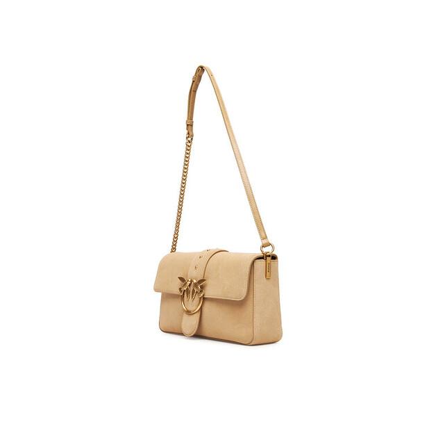 Сумка PINKO Love One Classic Slouchy Fl PE 25 PLTT 104524 A2CC бежевый