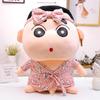 Creative Shin-chan Bathrobe Plush Toy – Funny Crayon Shin-chan Doll, Perfect Gift for Boyfriends.