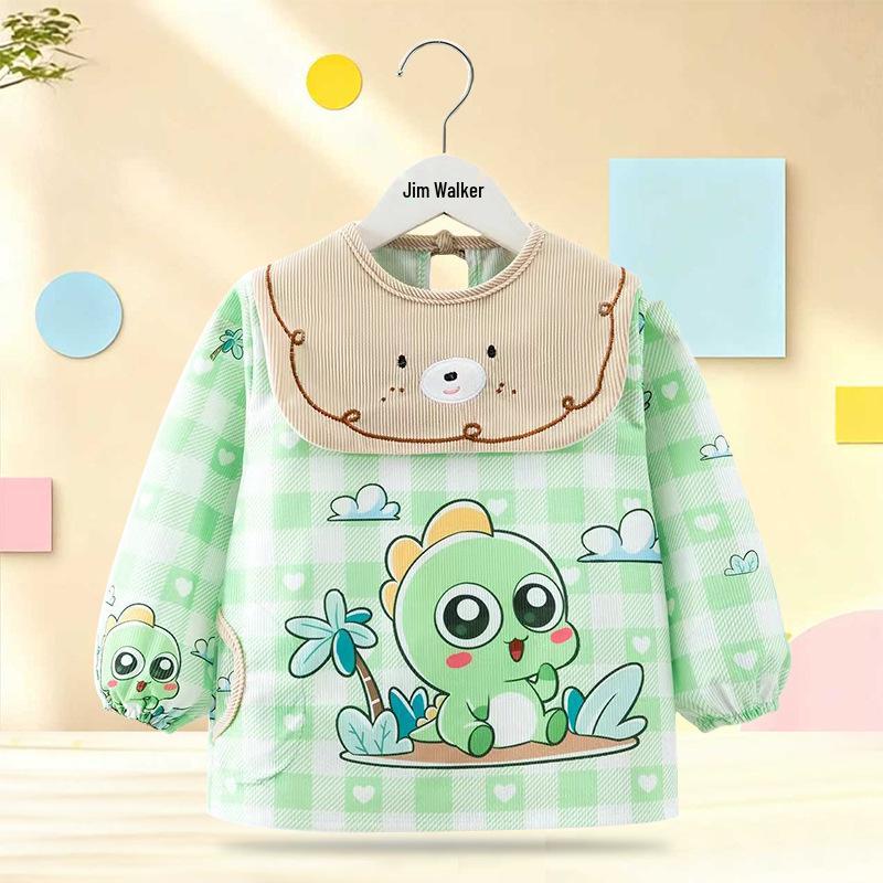 Unisex Baby Waterproof Long Sleeve Coveralls: Autumn/Winter Bib & Apron