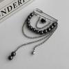 Ingemark 2026 Creative MultiFunctional Chain Tassel Brooch Women Handmade Bead Chain Pin Trouser Leg Simple Clothes Accessory