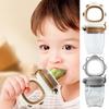 Baby Solids Fruit Feeder Pacifier Infant Teether Toy 6M+ BPAFree Easy-Clean Silicone Pacifier For  Baby Teeth Relief