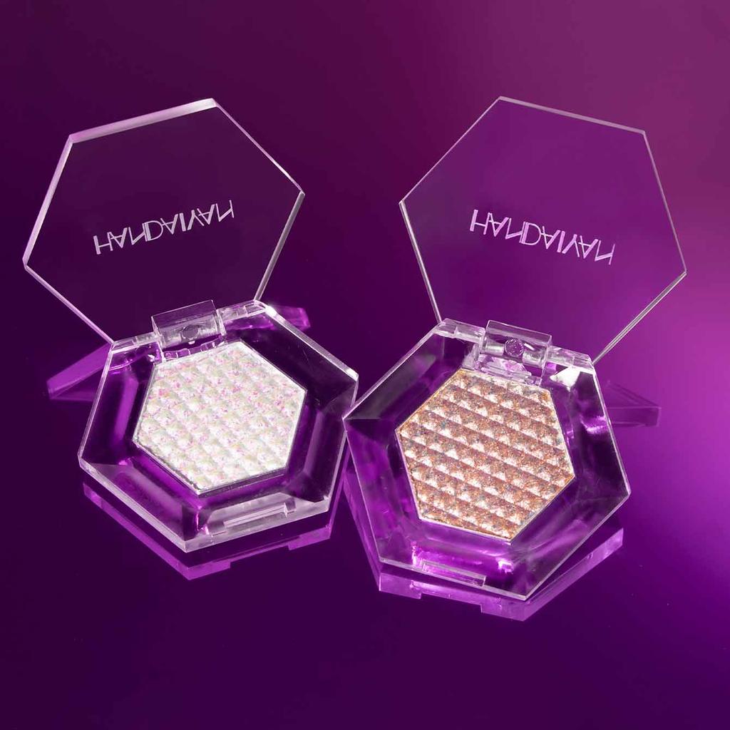 Chameleon Hexagonal Five-color Eyeshadow Diamond High Gloss Powder Natural Pearlescent Brightening Shimming Glitter for Face Eye Makeup Cosmetics