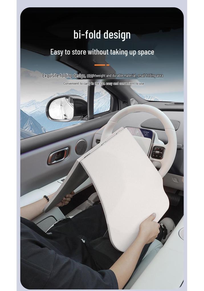 Foldable Rear Seat Table for Tank 300/400/500/700/800: Ideal for Dining or Laptop Use