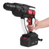20V Cordless Hammer Drill ROTARY Rechargeable Lithium Battery DC Hammer Drill Industrial Electric Power Tool LED Light
