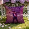 B-Bruno M-mars Singer Cushion Cover Home & Car Dual-Scene Pillow Cover: Reversible for Premium Comfort