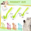 3pcs Remover Tweezer Tick Flea Remover Hook Tick Pull Pet Cat Dog Tick Clamp Accessaries Pet Mite Flea Extractor Dog Accessarie